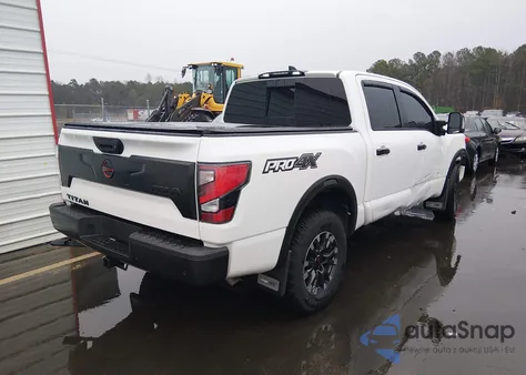 2023 Nissan Titan Pro-4X 4X4 z USA, uszkodzony, nr VIN 1N6AA1ED2PN113896